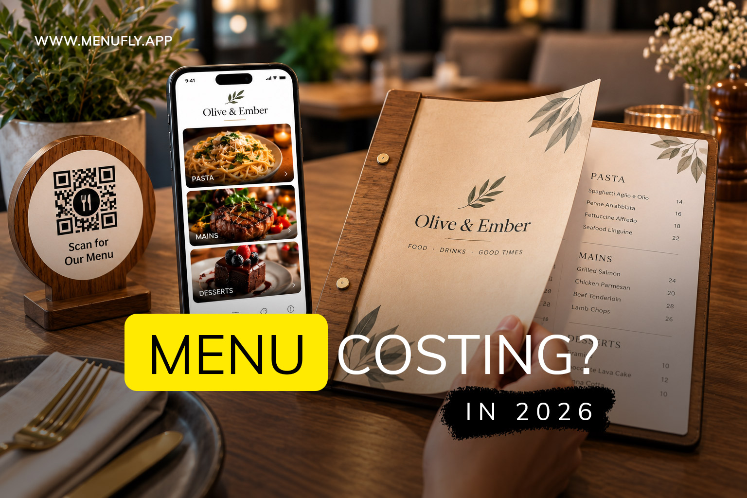 menu card costing in 2026